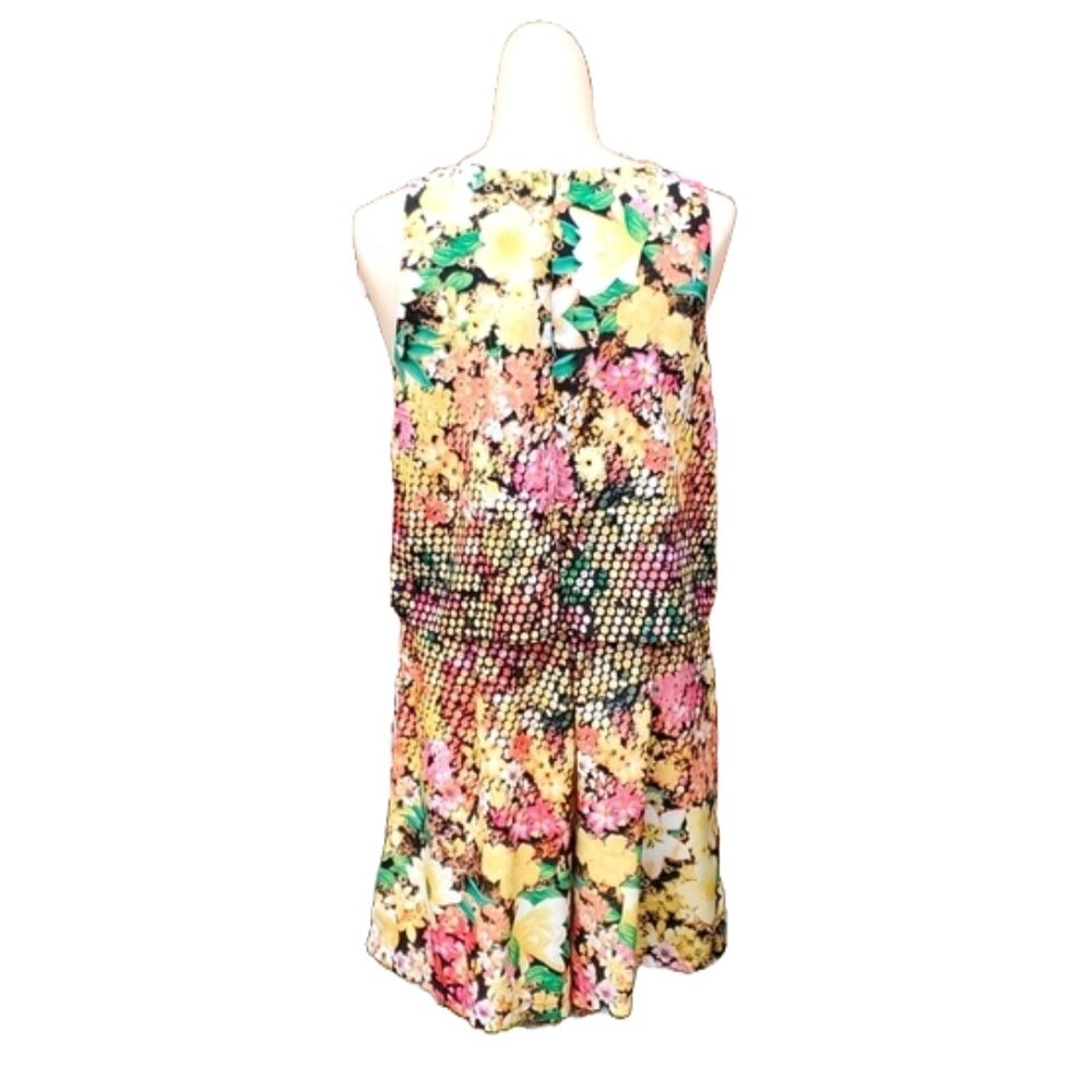 5 twelve floral spring romper jumpsuit sleeveless size 8 - Picture 4 of 4